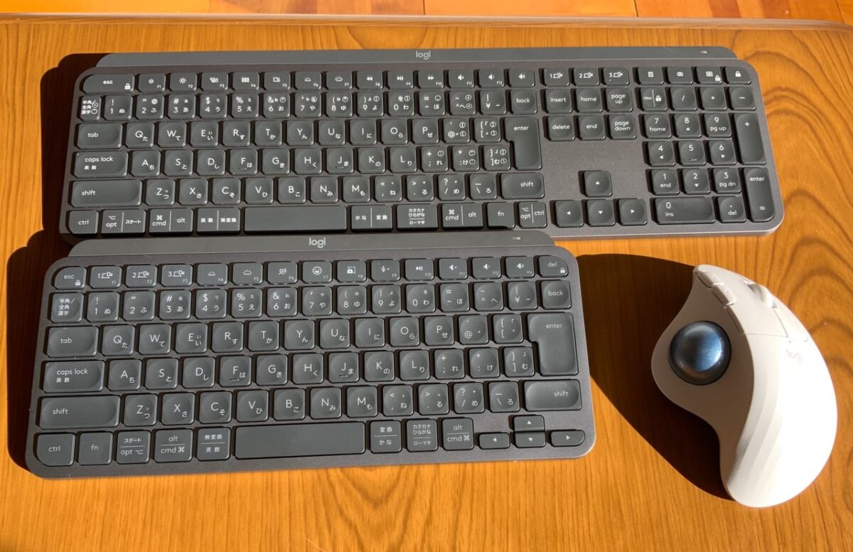 Logicool MX Keys Miniとマウス