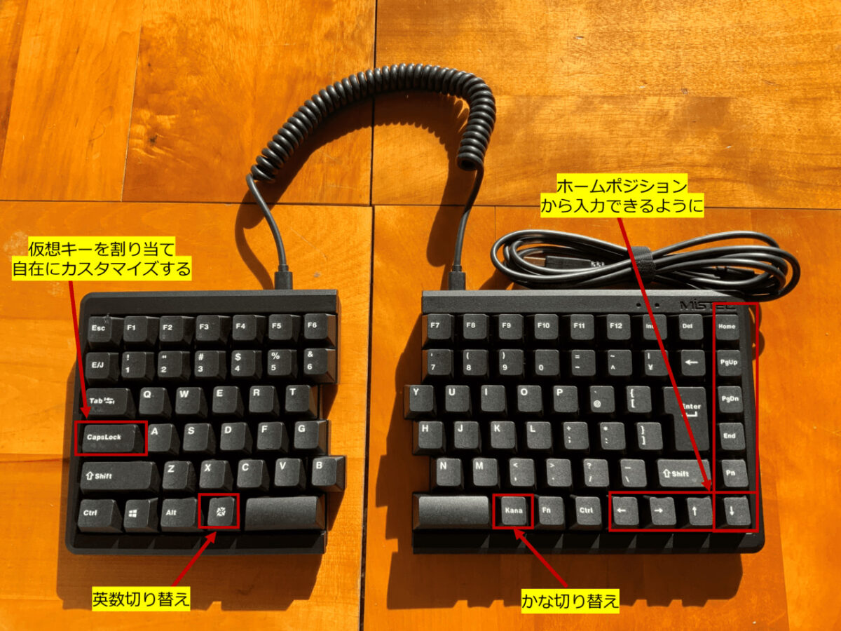 キーボード割り当て