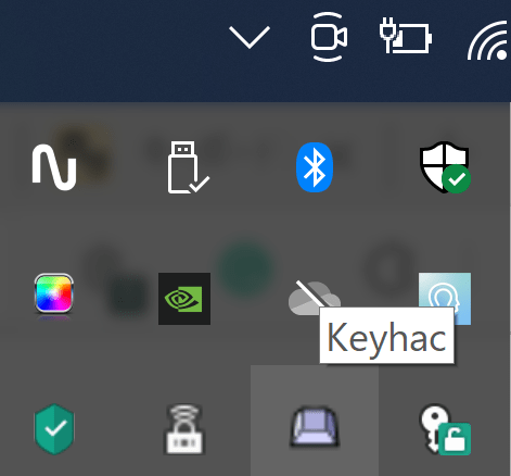 Keyhacの実行