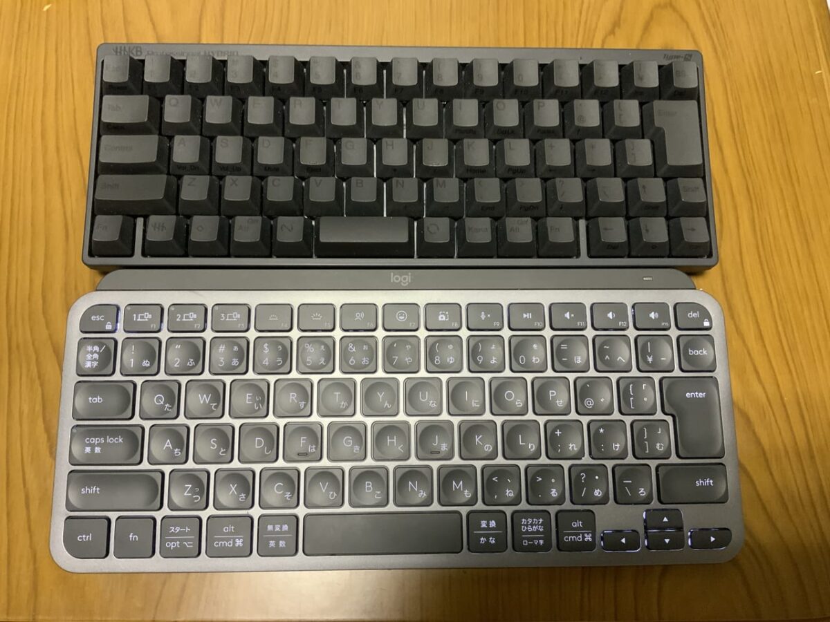 KX Keys miniとの比較
