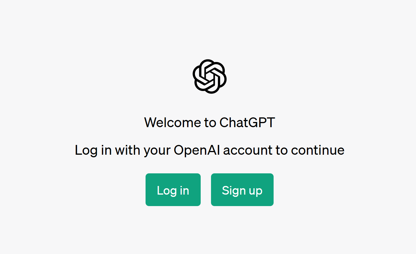 ChatGPTのSign up