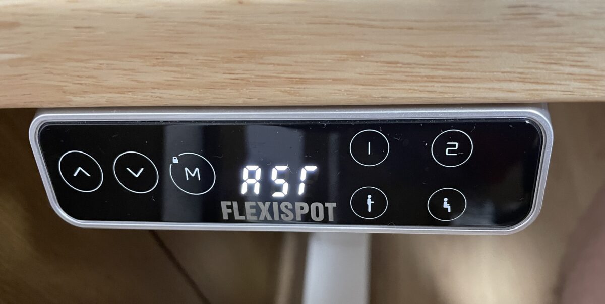flexispotのリセット機能