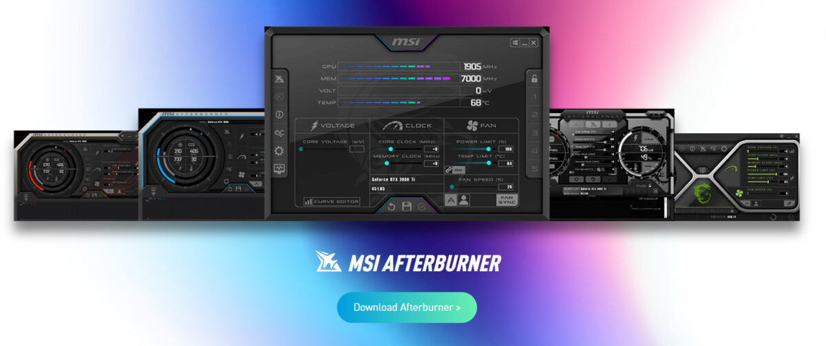 msi afterburner サイト