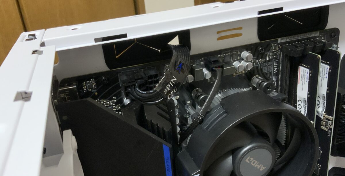自作PCの配線整理 3