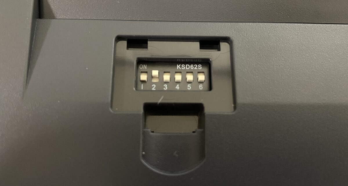 HHKB DIPスイッチ