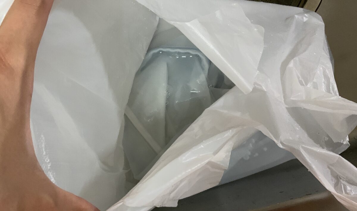 キーボードの水洗い