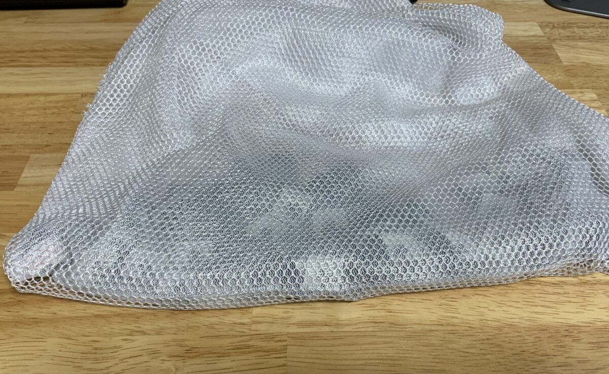 キートップをネットに入れる